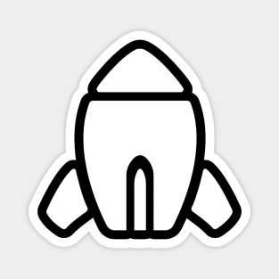 Ratchet and Clank - Rocket Launcher Icon Magnet