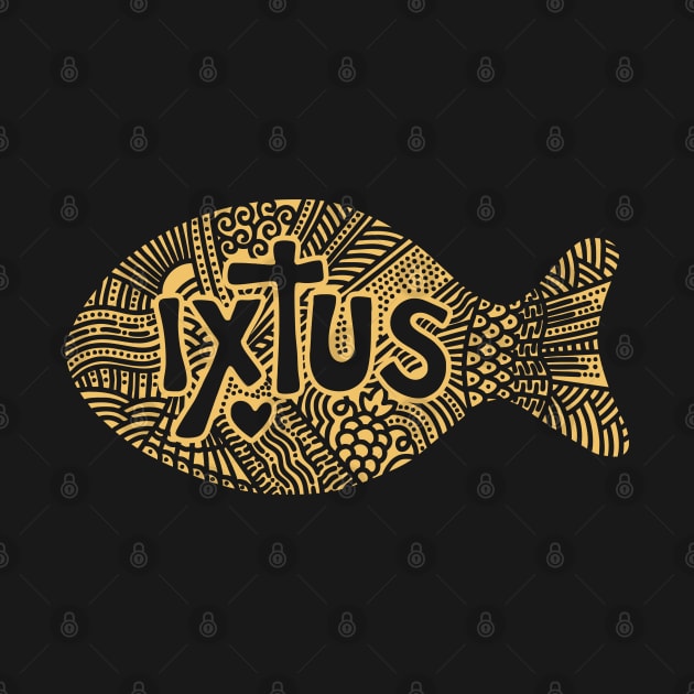 The Christian symbol, the fish is Jesus Christ. by Reformer