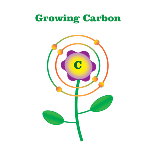 6 - C - Carbon: Growing Carbon T-Shirt