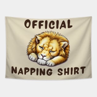 Official napping shirt Tapestry