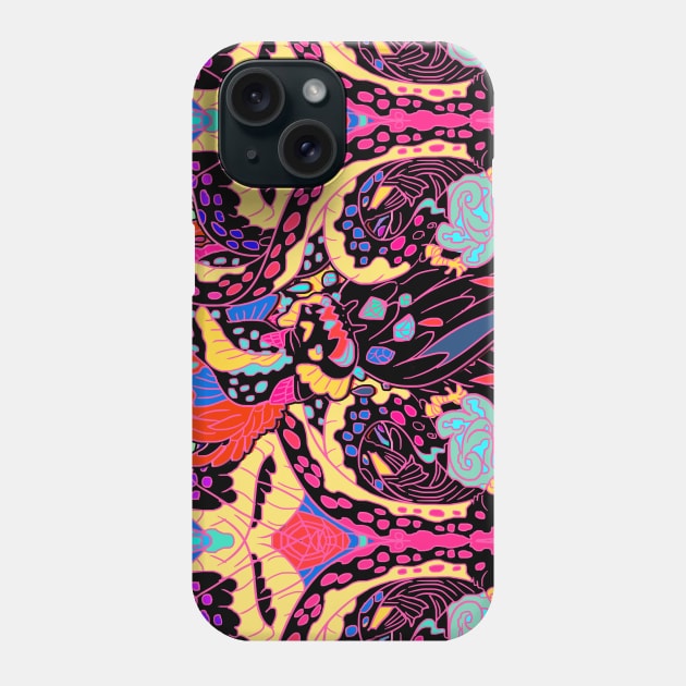 Flying eel and serpents 3 Phone Case by Angsty-angst