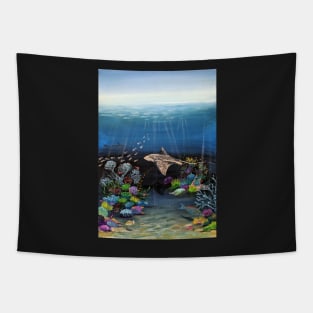 Eagle Ray Tapestry