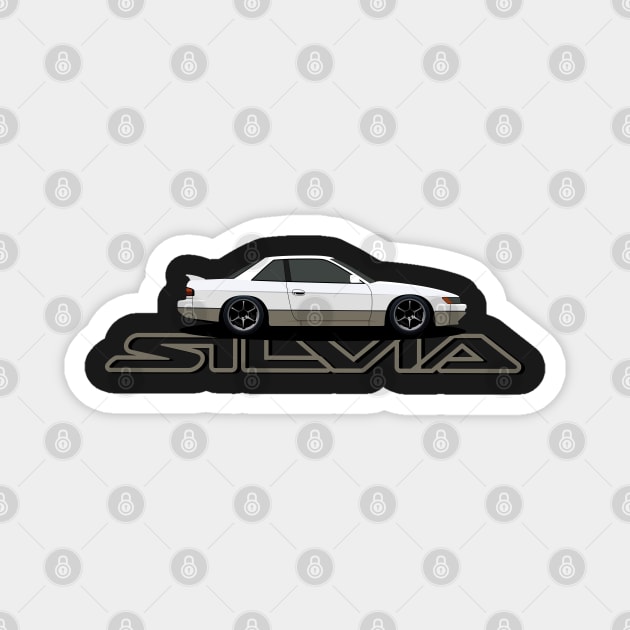 Silvia S13 Magnet by AutomotiveArt