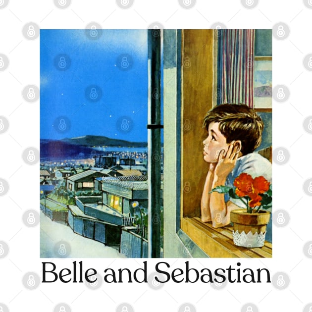 Belle and Sebastian / 90s Style Fanart Design by CultOfRomance