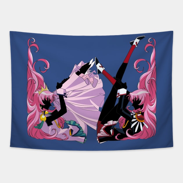 Revolutionary Girl Utena: The Two Utenas Tapestry by Grimalbean