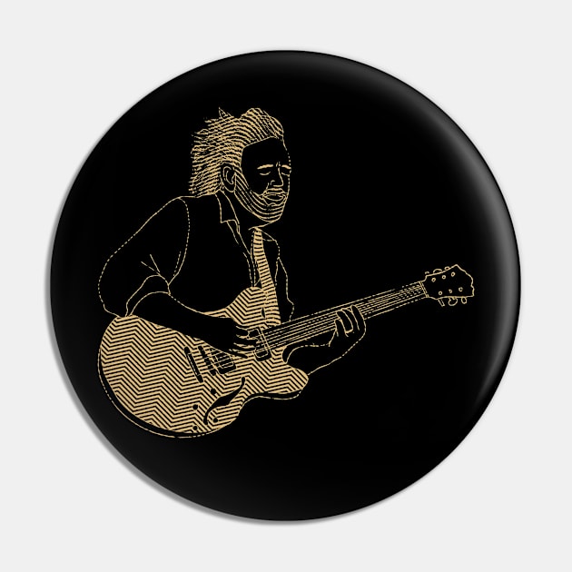 Widespread Panic John Bell Graphic Pin by claireprints