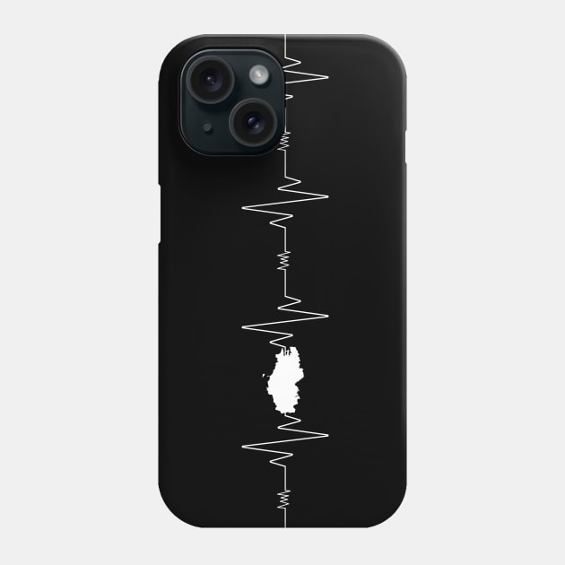 Breton Heartbeat Phone Case by Miranda Nelson