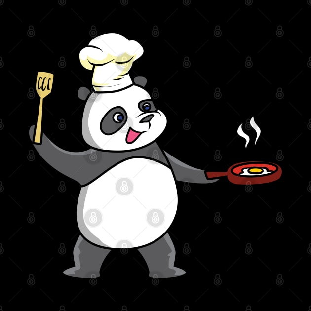 Panda cooking by theanimaldude