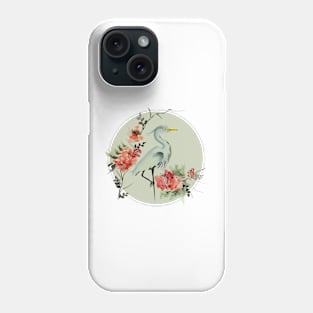 Crane Vignette Phone Case