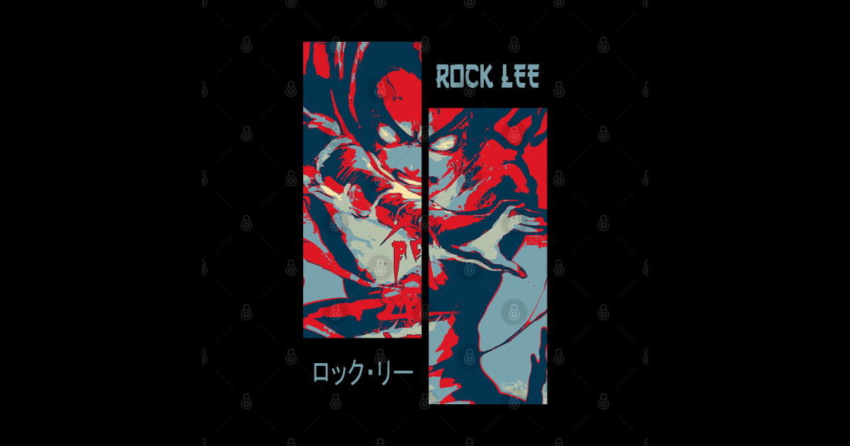 Rock Lee - Rock Lee - T-Shirt | TeePublic