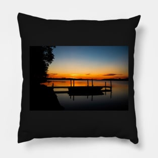 Sunrise over Rice lake Pillow