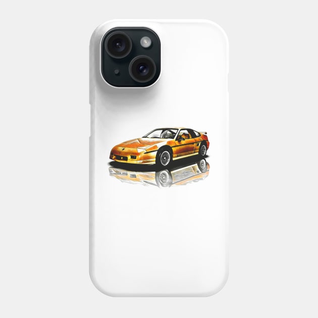 Pontiac Fiero GT Phone Case by CarTeeExclusives