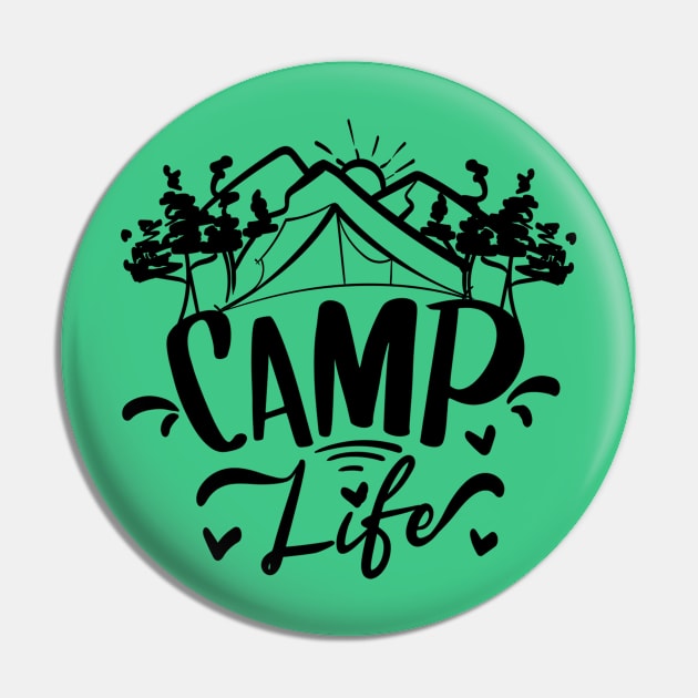 Camp Pin by Tribun Dash