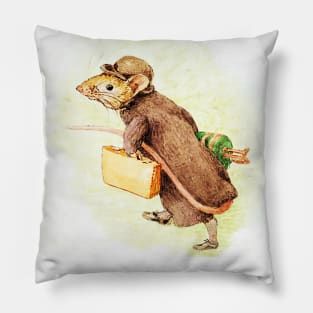 “Johnny Town-mouse” by Beatrix Potter Pillow