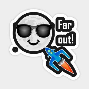 Far Out Design Magnet