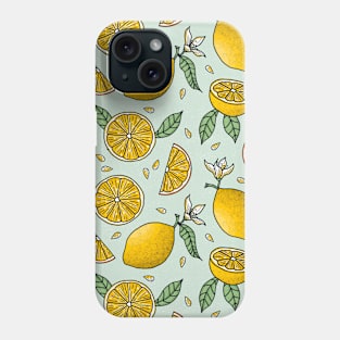 Juicy Yellow Lemons Phone Case