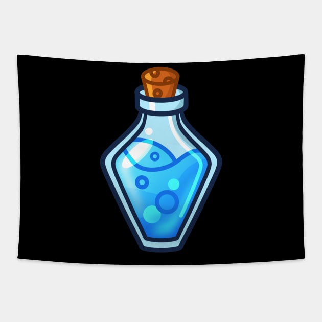 Mana Potion illustration Tapestry by nataliesnow24