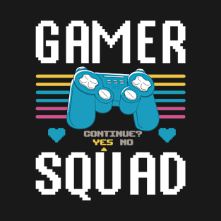 Gamer Squad Funny Gamer Gaming Matching Family Group T-Shirt