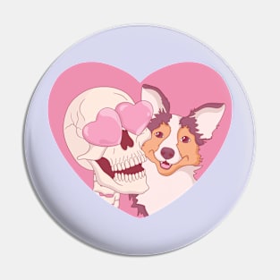 My Dog is My Valentine Pin