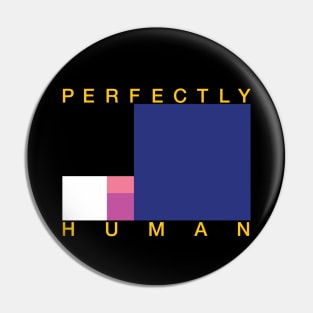 Perfectly Human - Genderfluid Pride Flag Pin