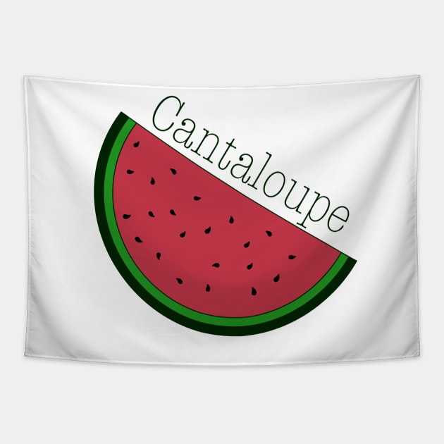 cantaloupe and watermelon Tapestry by DaChickenTikka
