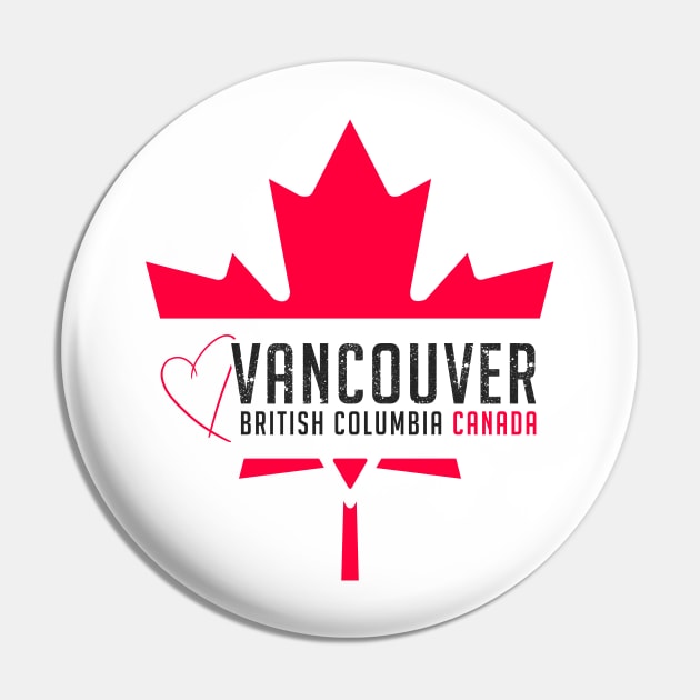 Heart of Vancouver Pin by Seamuno