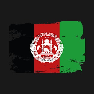 Official Afghanistan Flag Afghanistan Country Pride T-Shirt