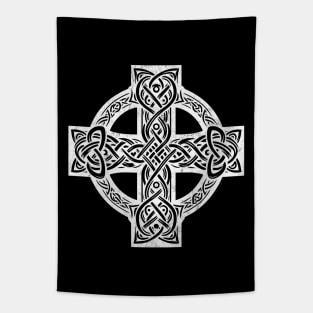 Vintage Style Traditional Celtic Cross Design Tapestry