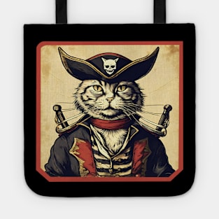 Cat pirate Tote