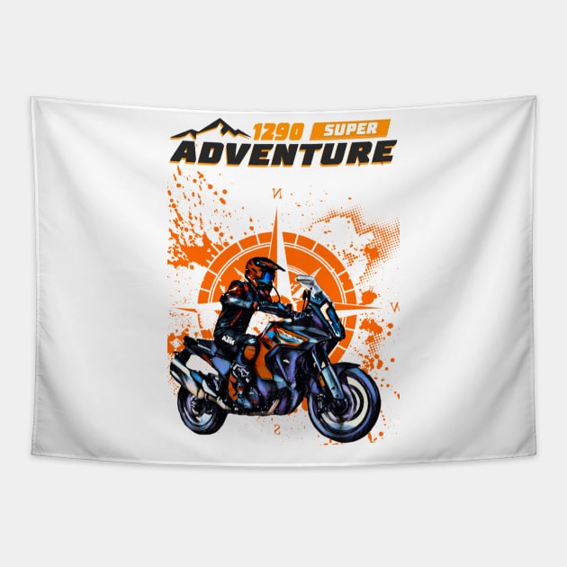 Super Adventure 1290S Tapestry by EvolutionMotoarte