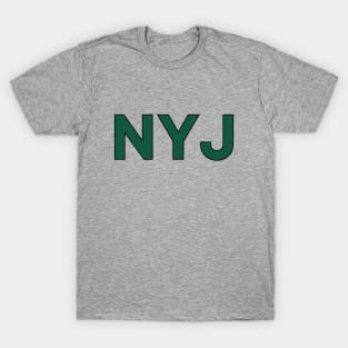 Long printed T-shirt - Light grey marl/New York Jets - Ladies