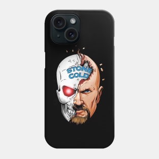 Stone Cold Steve Austin Half Skull Phone Case