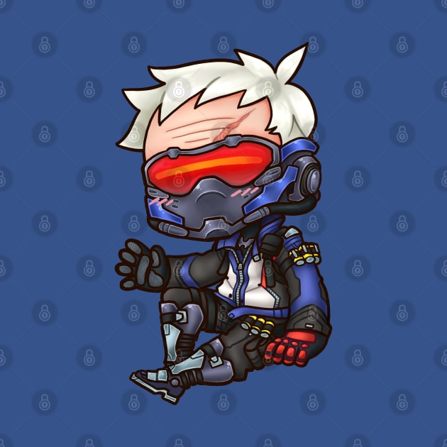 Chibi Soldier76 by roesart