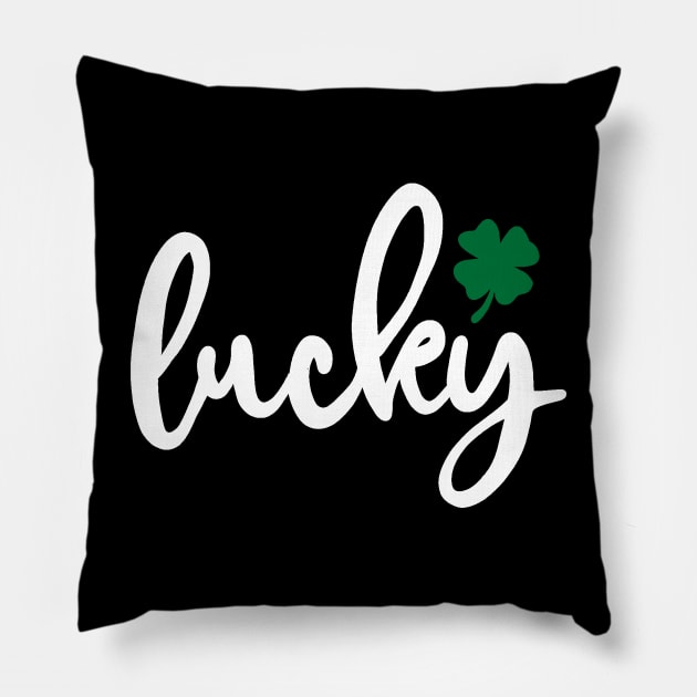 St Patricks day Pillow by valentinahramov