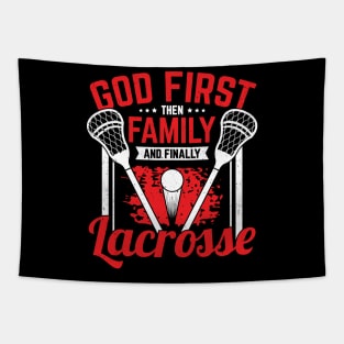 Lacrosse Game Sport Player Coach Gift Tapestry