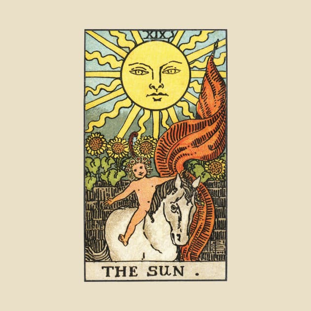 THE SUN by WAITE-SMITH VINTAGE ART