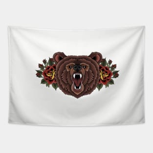 Grizzly bear Tapestry