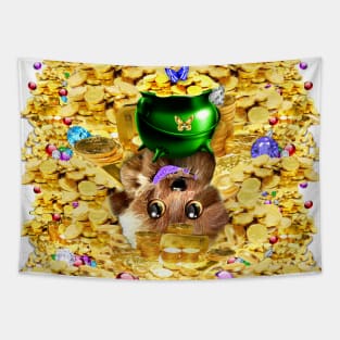 Money Puppy Tapestry