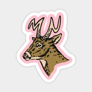 Deer Head Magnet