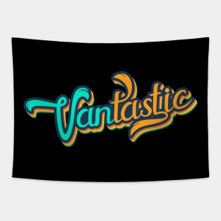 Cool Vantastic Van Life Vanlifer Retro Tapestry