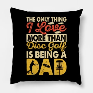 Disc Golf T-Shirt Pillow