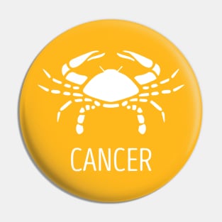 Astrological Zodiac Tee Shirts - Cancer the Crab Pin