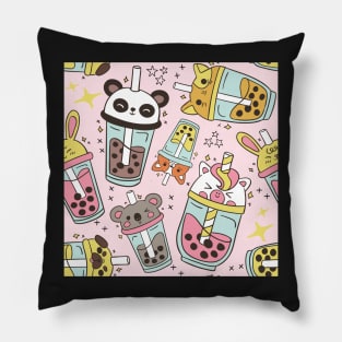 Kawaii Boba Tea Pillow