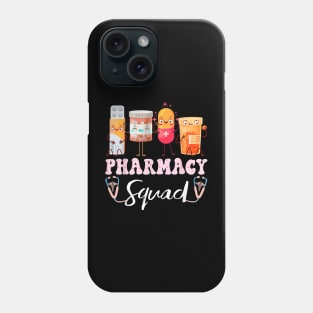 Pharmacy Squad Valentines Cute Pills Pharmacist Pharm Tech Phone Case