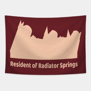 Resident of Radiator Springs Tapestry