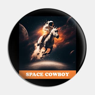 Space cowboyyy Pin