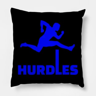 HURDLES royal Pillow