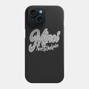 Vintage Minot, ND Phone Case