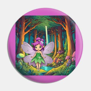 Fairy in the Forest Pin