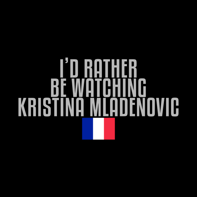 I'd rather be watching Kristina Mladenovic by mapreduce